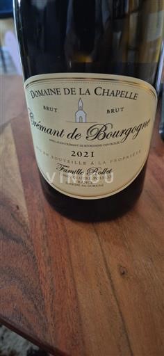 Bourgondië Crémant de Bourgogne Domaine La Chapelle 2021