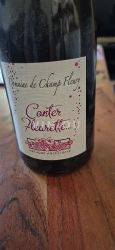 Beaujolais Domaine Champ Fleury Conter Fleurette Non Millésimé