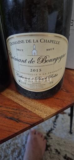 Bourgondië Crémant de Bourgogne Domaine La Chapelle 2015