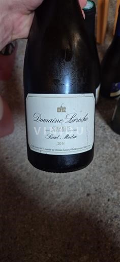 Burgund Chablis Domaine Laroche Saint Martin 2016
