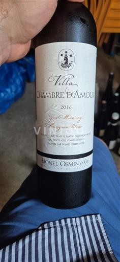 Sydvestfrankrig Côtes de Gascogne Lionel Osmin & Cie Villa Chambre d'Amour 2016