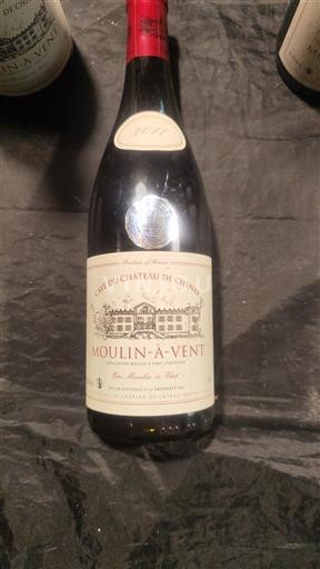 Beaujolais Moulin-à-vent Château Cave du de Chénas Cru Moulin-à-Vent 2011