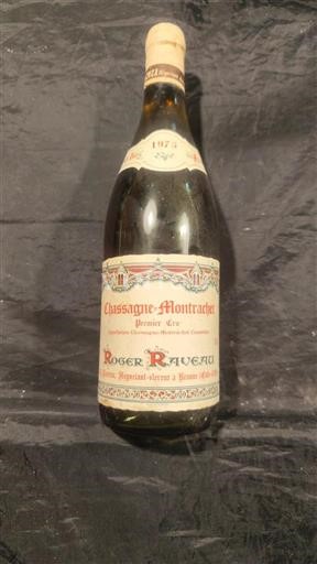 Borgogna Chassagne-Montrachet Premier Cru Roger Raveau 1975
