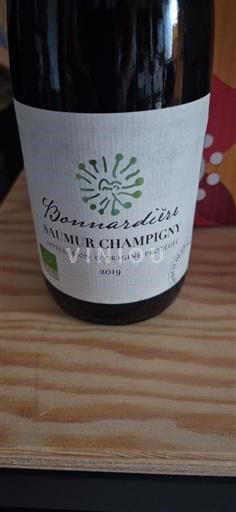 Vallée de la Loire Saumur-champigny Bonnardière 2019