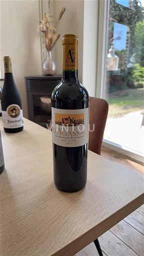Vin Rouge sec Château Agassac 2019 France Bordeaux Haut-Médoc Cru Bourgeois Exceptionnel