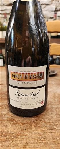 Vin Effervescent Blanc brut Essentiel Blanc de Blancs Piper-Heidsieck 2017 France Champagne