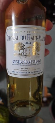 Bordeaux Sainte-Croix-Du-Mont Château Haut-Mayne 2024