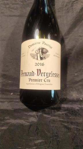 Borgogna Pernand-Vergelesses Premier Cru Domaine Pavelot 2016
