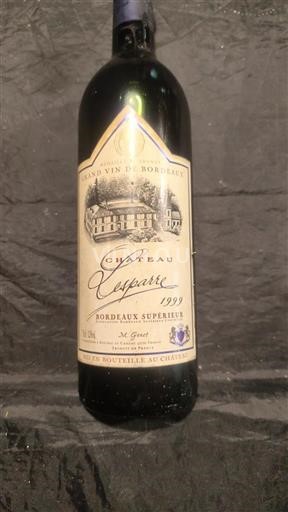 Bordeaux Bordeaux supérieur Château Lesparre 1999