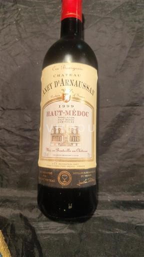 Bordéus Haut-Médoc Cru Bourgeois Château Aney 1999