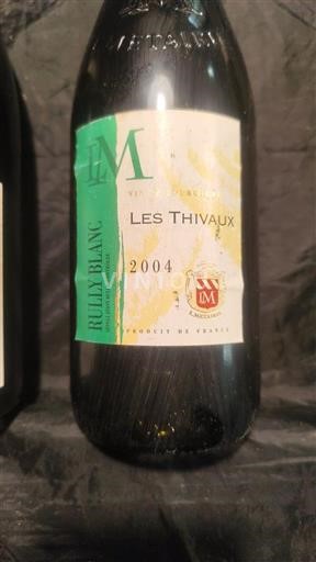 Bourgondië Rully L. Metairie Les Thivaux 2004