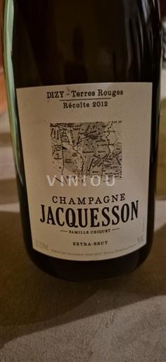 Vin Effervescent Blanc extra-brut Dizy - Terres Rouges Jacquesson 2012 France Champagne