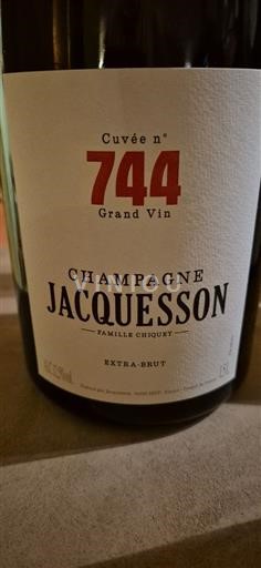 Champanhe Jacquesson 744 Não Sazonado