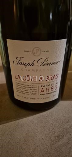 Champanhe Joseph Perrier La Côte à Bras 2015