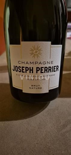 Champanhe Joseph Perrier Brut Nature Não Sazonado