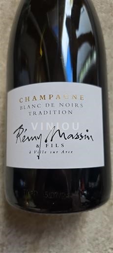 Champagne Rémy Massin & Fils Tradition Blancs de Noirs Icke årgångsbetecknad
