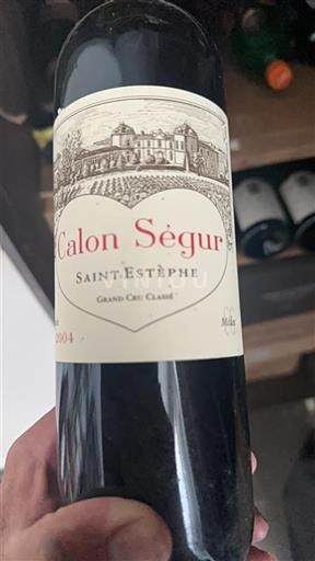 Bordeaux Saint-Estèphe Grand Cru Calon Ségur 2004