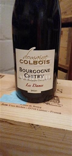 Borgogna Borgogna Chitry Domaine Colbois Les Dames 2021