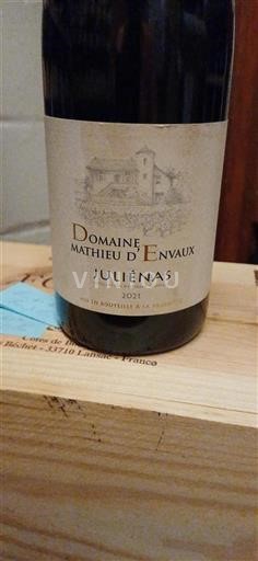 Beaujolais Juliénas Domaine Mathieu Envaux 2021
