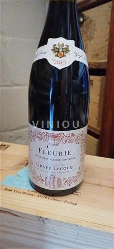 Beaujolais Fleurie Grafé Lecocq 2013