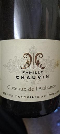 Loiredalen Coteaux-de-l'aubance Famille Chauvin 2015