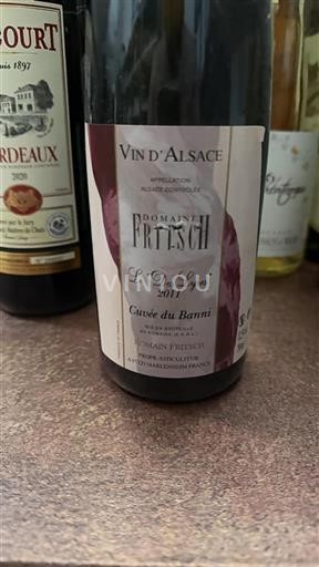 Alsace Domaine Fritsch du Banni 2011