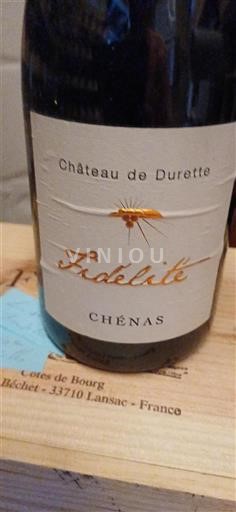 Beaujolais Chénas Château Durette Fidélité Icke årgångsbetecknad