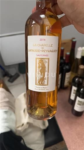 Bordeaux Sauternes Lafaurie-Peyraguey La Chapelle 2014