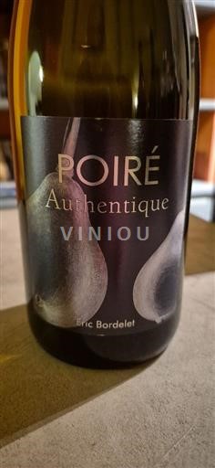Vin Effervescent Blanc sec Authentique Eric Bordelet Non millésimé France Normandie Poiré Domfront