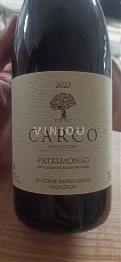 Korsika Patrimonio Antoine-Marie Arena Carco 2023