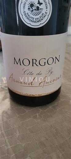 Beaujolais Morgon Arnaud Aucoeur Côte du Py 2022