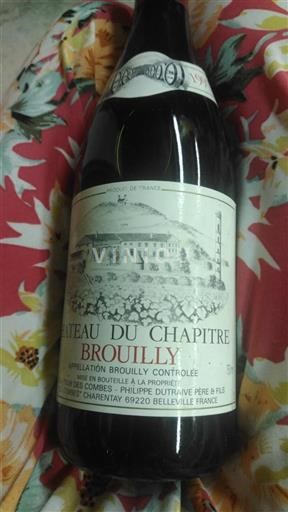 Beaujolais Brouilly Château Chapitre 1997
