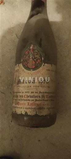 Bourgogne Mâcon og mâcon-landsbyer Pierre Laforest Chevaliers du Tastevinage 1979