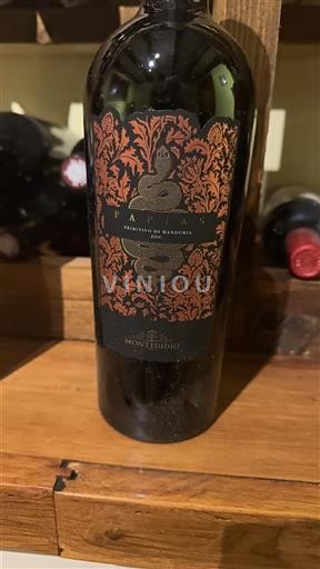Pouilles Primitivo di Manduria Montedidio Papias 2018
