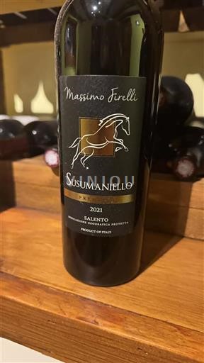 Puglia Susumaniello Salento Massimo Firelli Prestige 2021