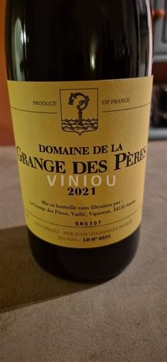 Languedoc Domaine La Grange des Pères 2021