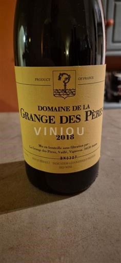 Languedoc Domaine La Grange des Pères 2018