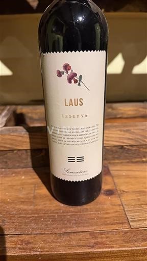 Vin Rouge sec Reserva Laus Non millésimé Espagne Aragon Somontano DO