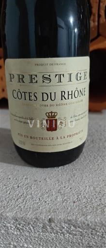 Vallée du Rhône Côtes-du-rhône Prestige Non Millésimé