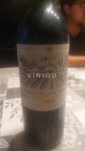 Vin Rouge sec Château Saint-Germain 2002 France Languedoc Coteaux du Languedoc AOC