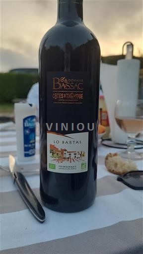 Linguadoca e Rossiglione Côtes de Thongue Domaine Bassac Lo Bartas Senza annata