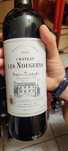 Bordeaux Saint-Estèphe Château Les Nougueys 2010