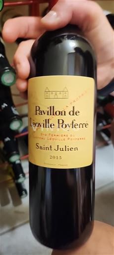 Bordeaux Saint-Julien Grand Cru Château Léoville Poyferré Pavillon de Léoville Poyferré 2015