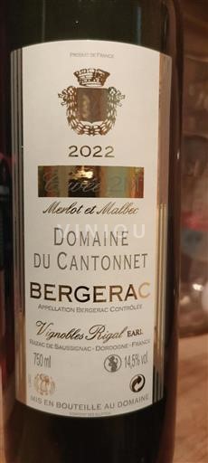 Zuidwest-Frankrijk Bergerac Domaine Cantonnet 2M 2022