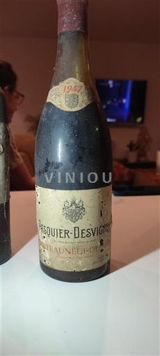 Bordeaux Canon-Fronsac Château Pavillon Desvignes 1947