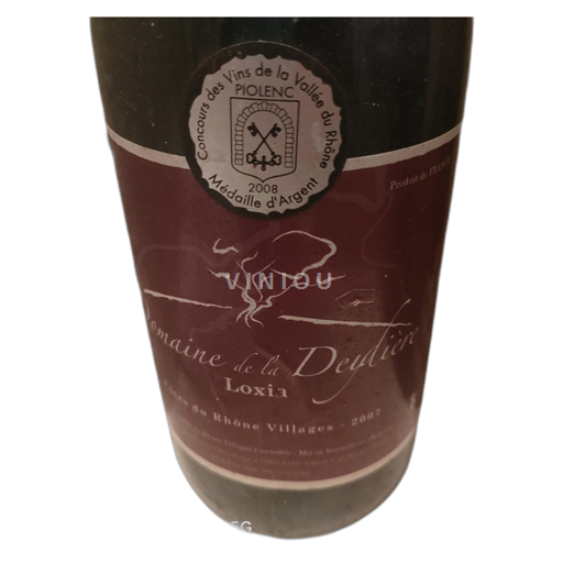 Rhônevallei Côtes-du-rhône-villages Domaine de la Deydière Loxia 2007