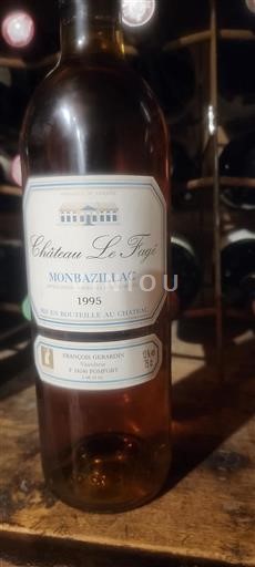 Zuidwest-Frankrijk Monbazillac Château Le Fagé 1995