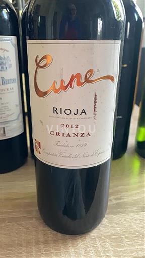Rioja Cune Crianza 2012