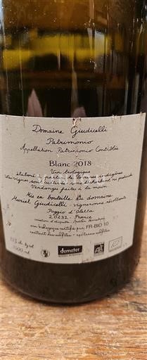 Corsica Patrimonio Domaine Giudicelli 2018