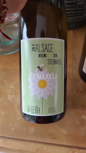 Alsasko Grand Cru Vincent Fleith Steinweg 2018